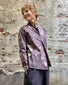 Camicia donna con stampa botanica 