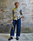 Camicia donna con stampa botanica 