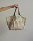 Borsa giardinaggio serigrafata a mano con farfalle