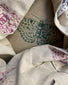 Borsa giardinaggio serigrafata a mano con farfalle